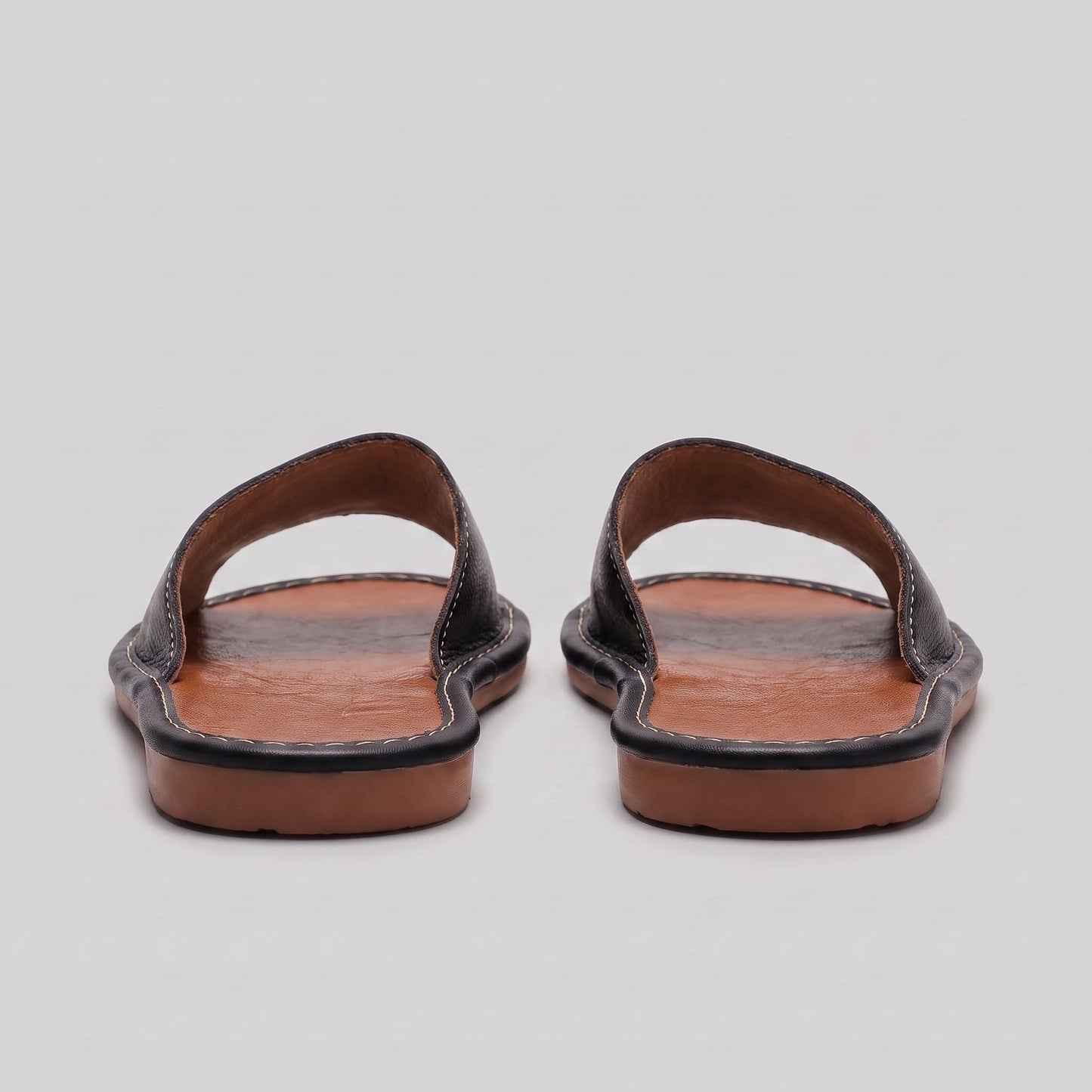 Herren Kunstledersandalen mit breitem Riemen | Gunnar_3