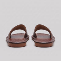 Herren Kunstledersandalen mit breitem Riemen | Gunnar