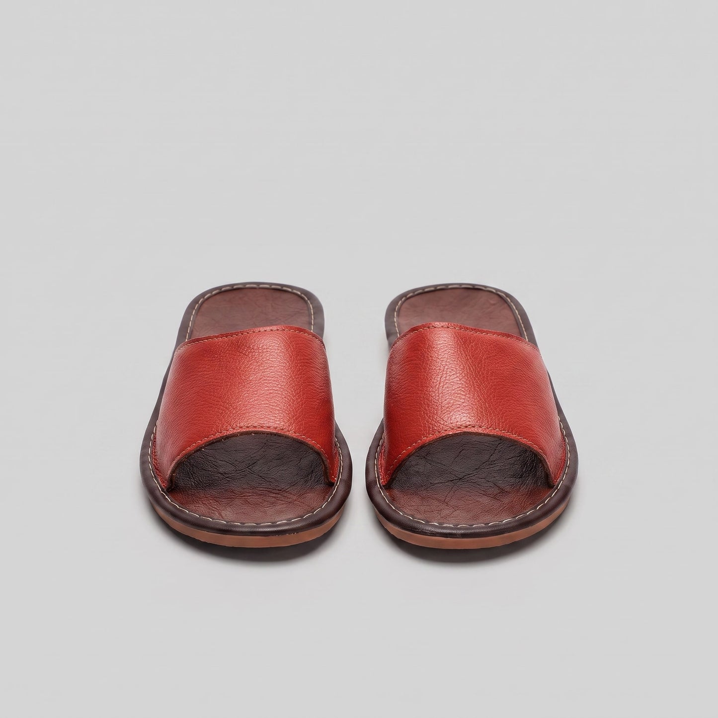 Herren Kunstledersandalen mit breitem Riemen | Gunnar_8