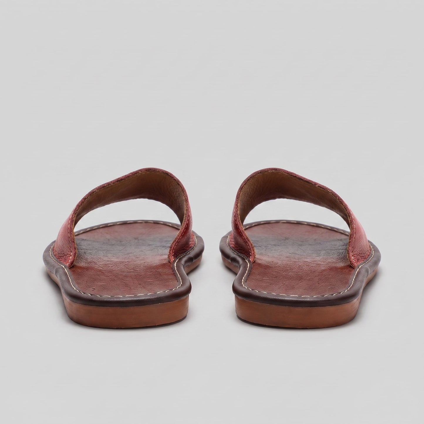 Herren Kunstledersandalen mit breitem Riemen | Gunnar_9