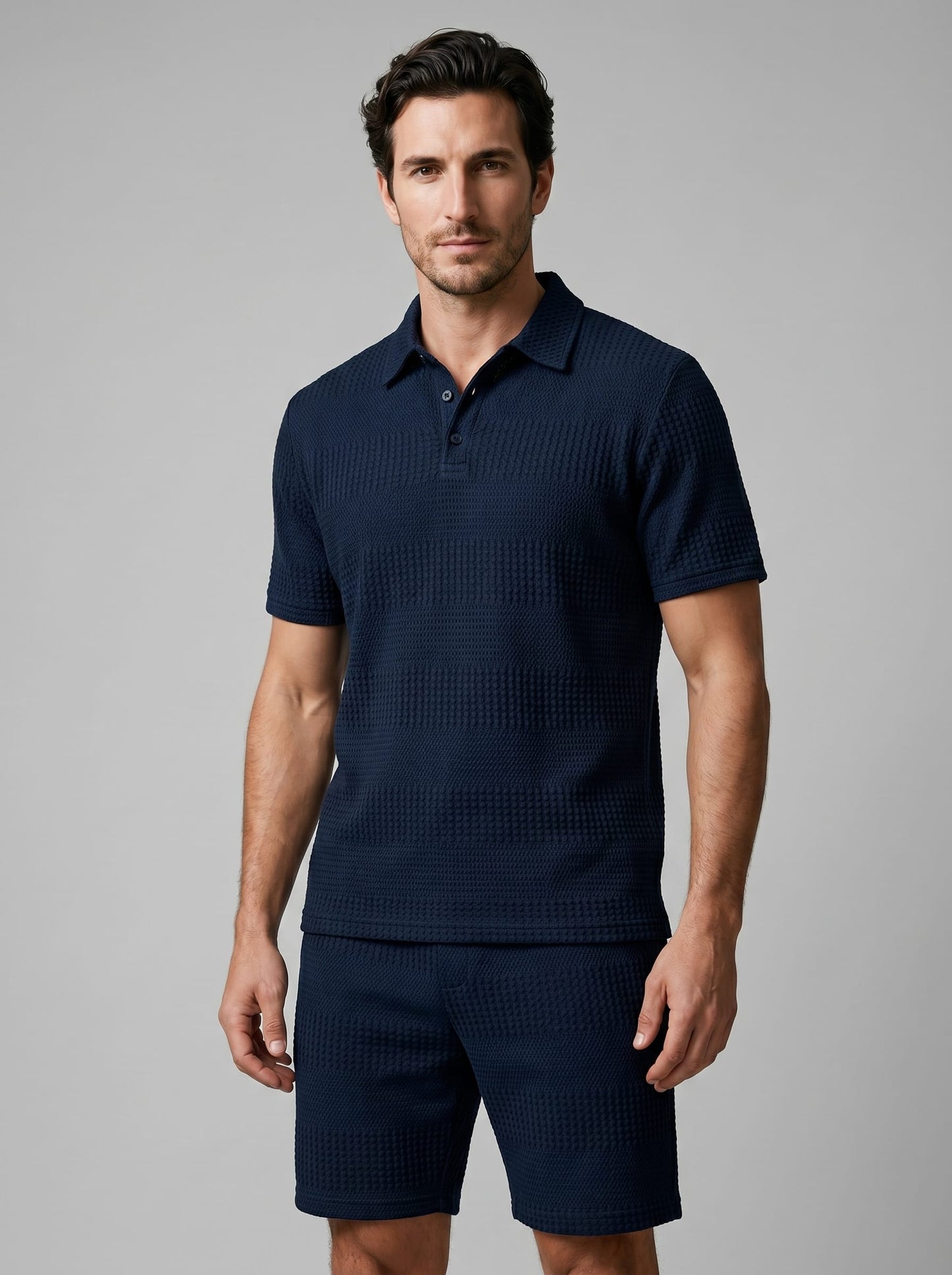 Herren Strickpolo-Set Regular Fit | Edgar_32
