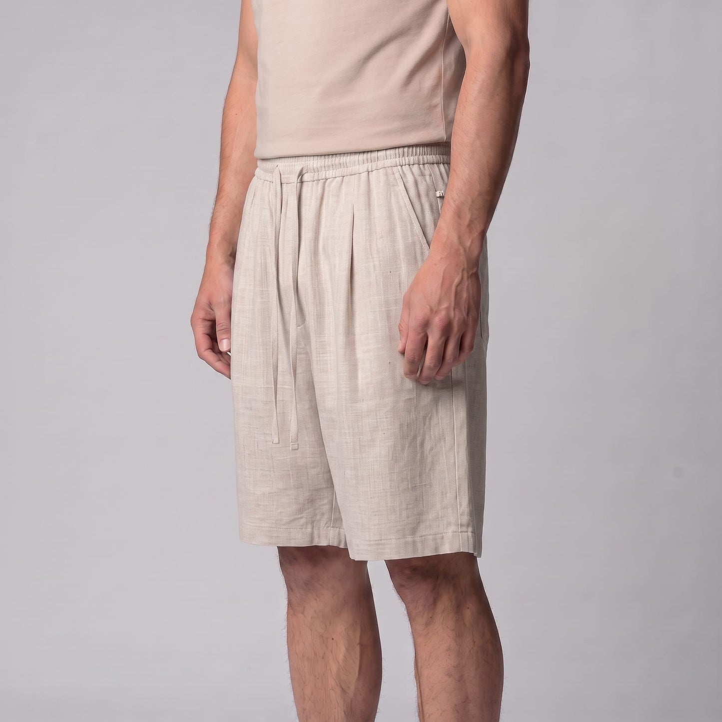 Herren Sommershorts mit Elastikbund Comfort Fit | Detlev_10