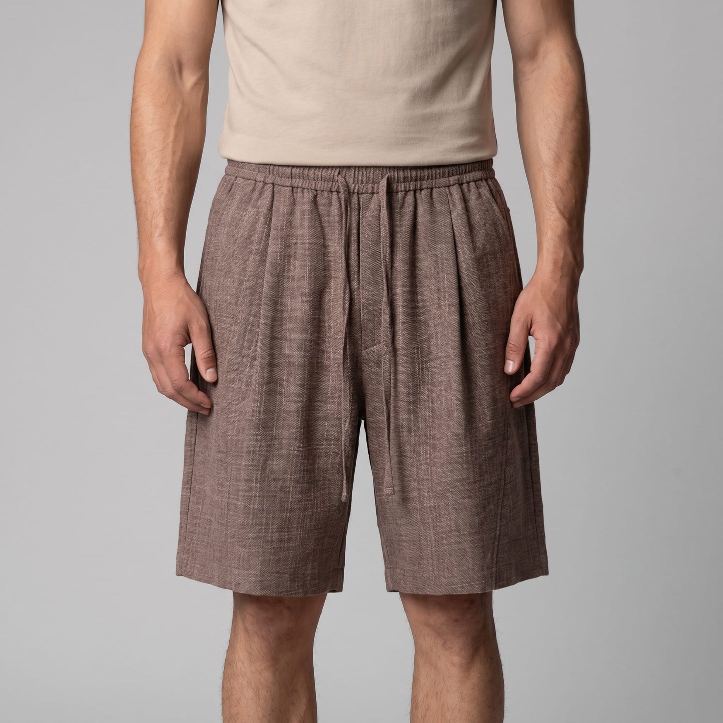 Herren Sommershorts mit Elastikbund Comfort Fit | Detlev_13