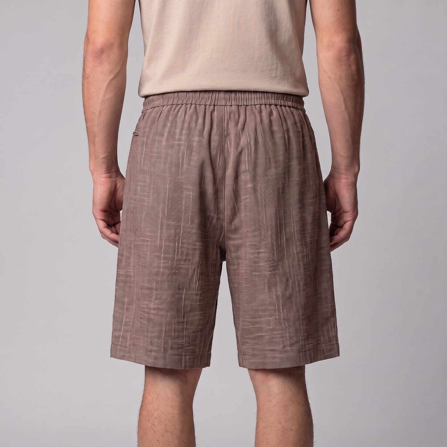 Herren Sommershorts mit Elastikbund Comfort Fit | Detlev_15