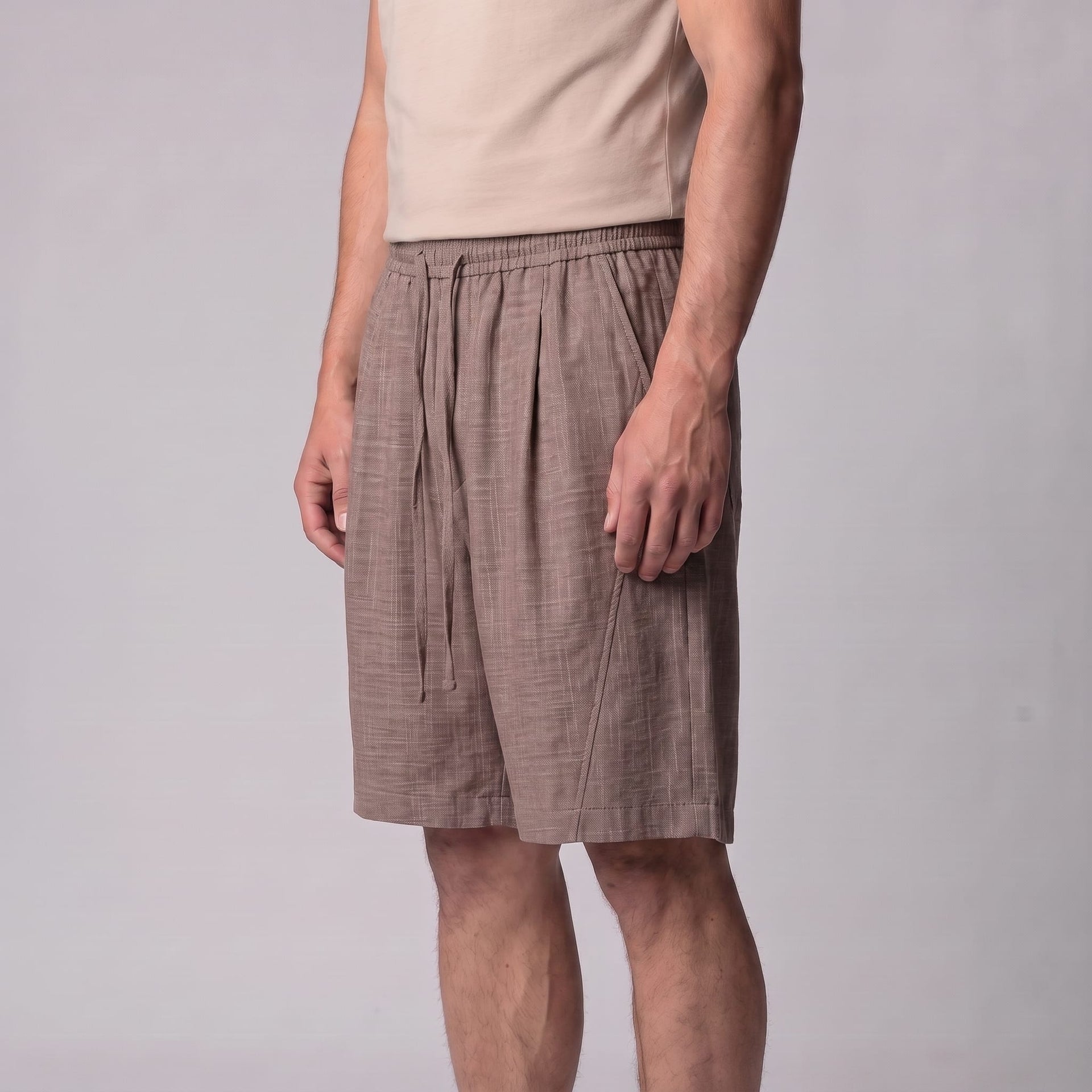 Herren Sommershorts mit Elastikbund Comfort Fit | Detlev