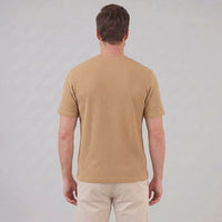 Herren T-Shirt Waffelstrick mit Rundhalsausschnitt | Eckehard