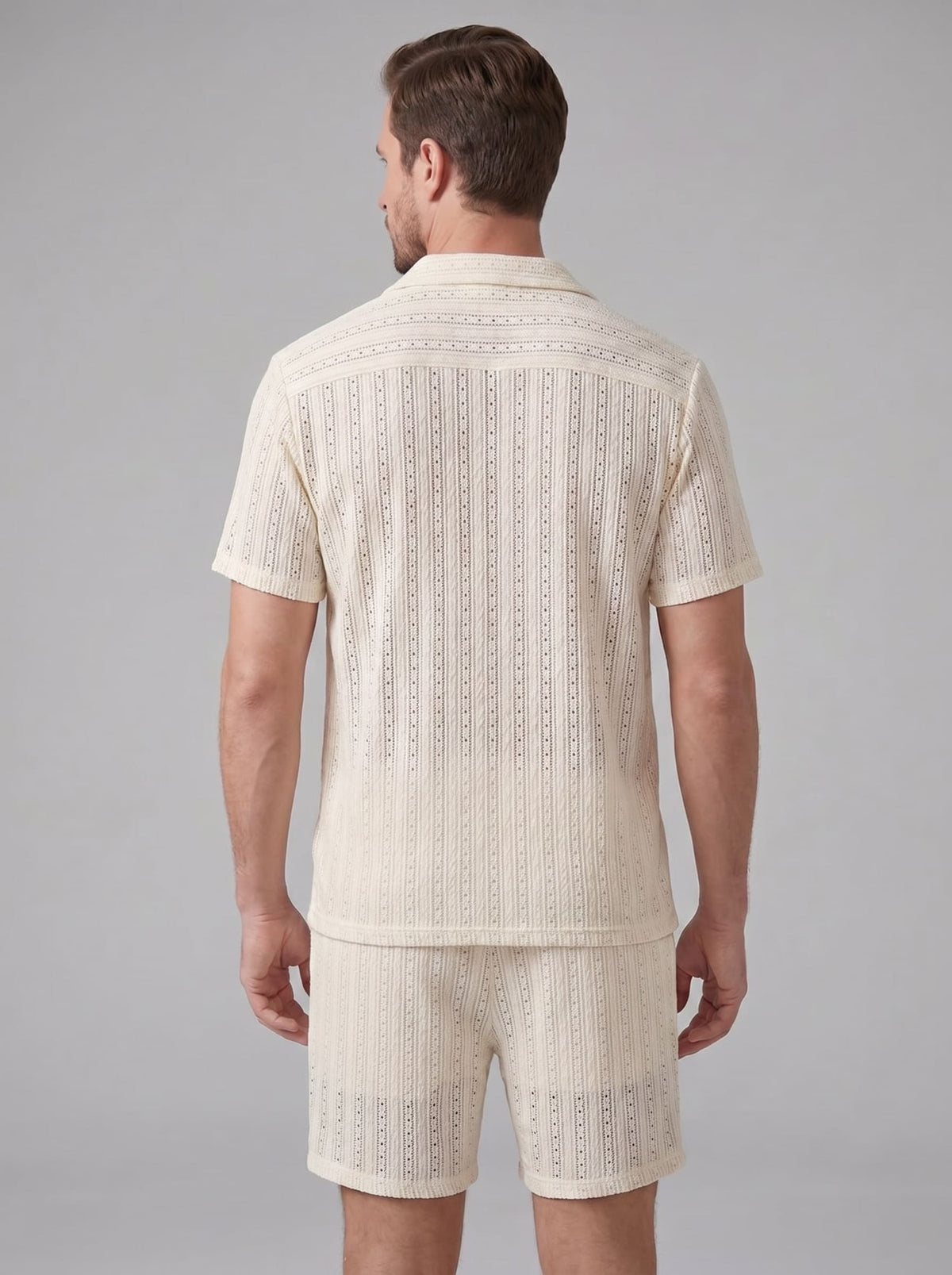 Herren Strickset mit Kubakragen | Björn_21
