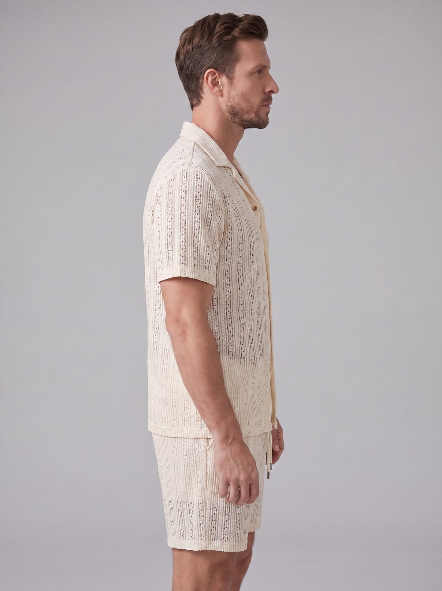 Herren Strickset mit Kubakragen | Björn_22