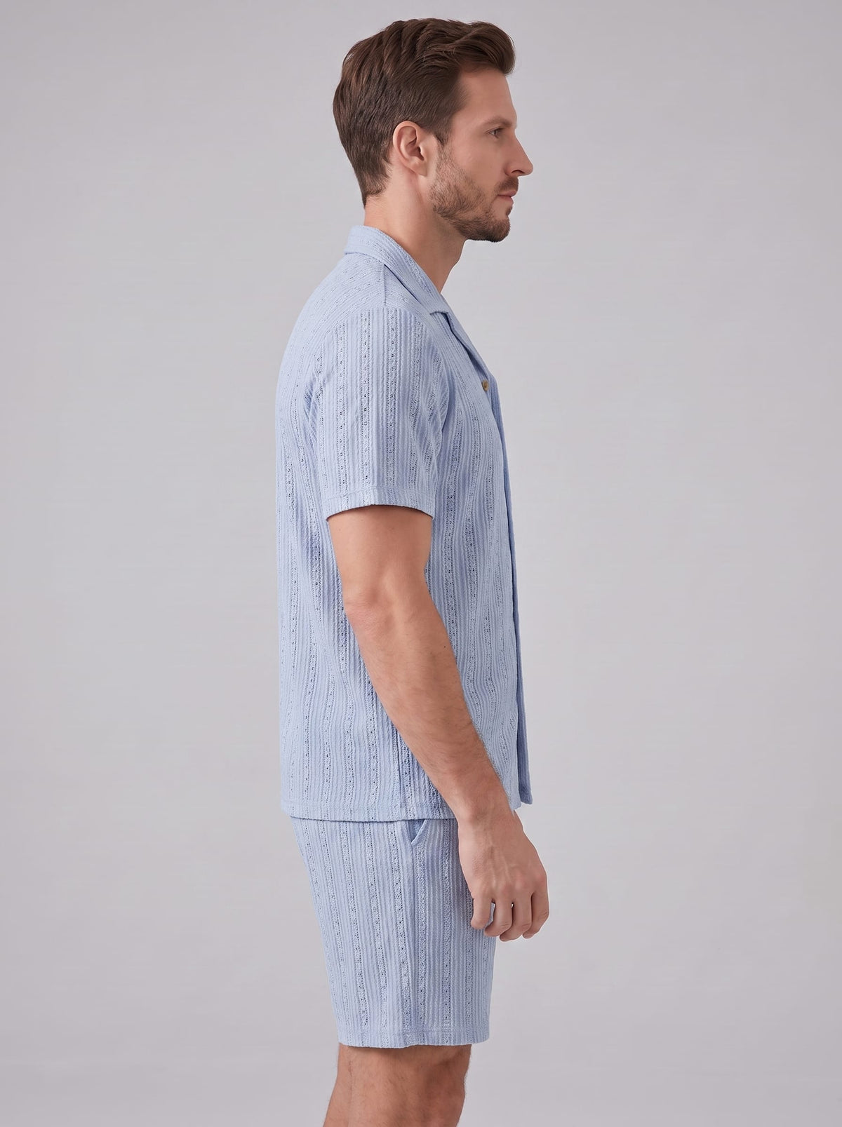 Herren Strickset mit Kubakragen | Björn_28