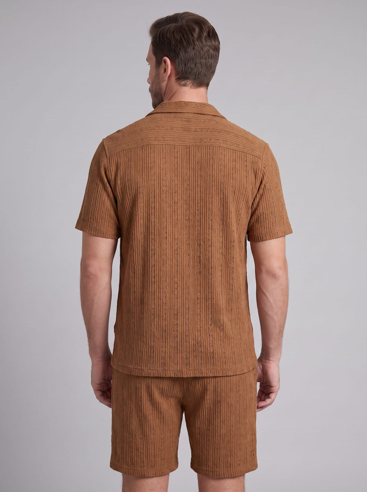 Herren Strickset mit Kubakragen | Björn