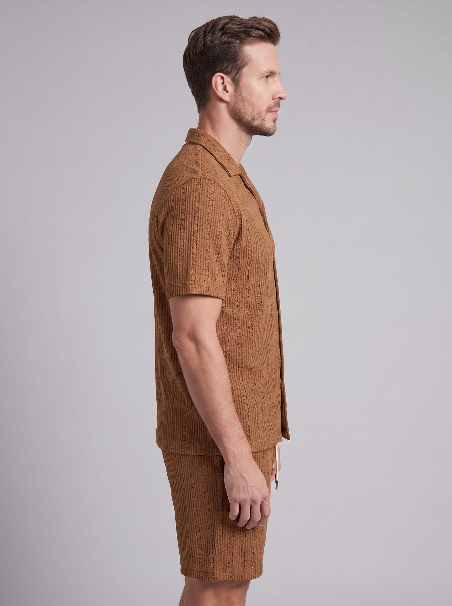 Herren Strickset mit Kubakragen | Björn_34