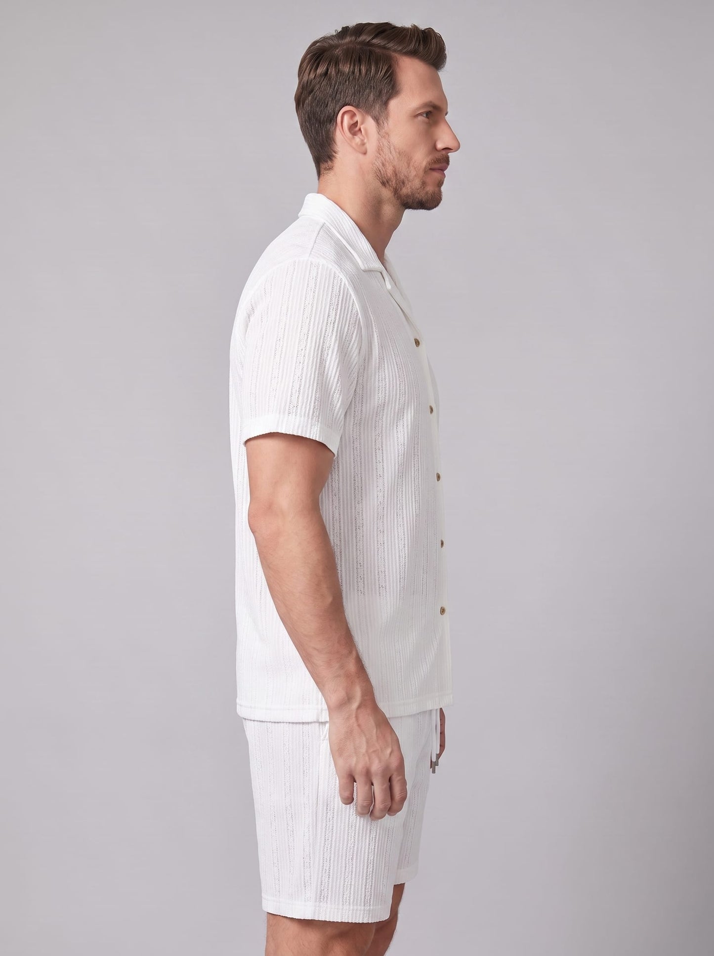 Herren Strickset mit Kubakragen | Björn_4