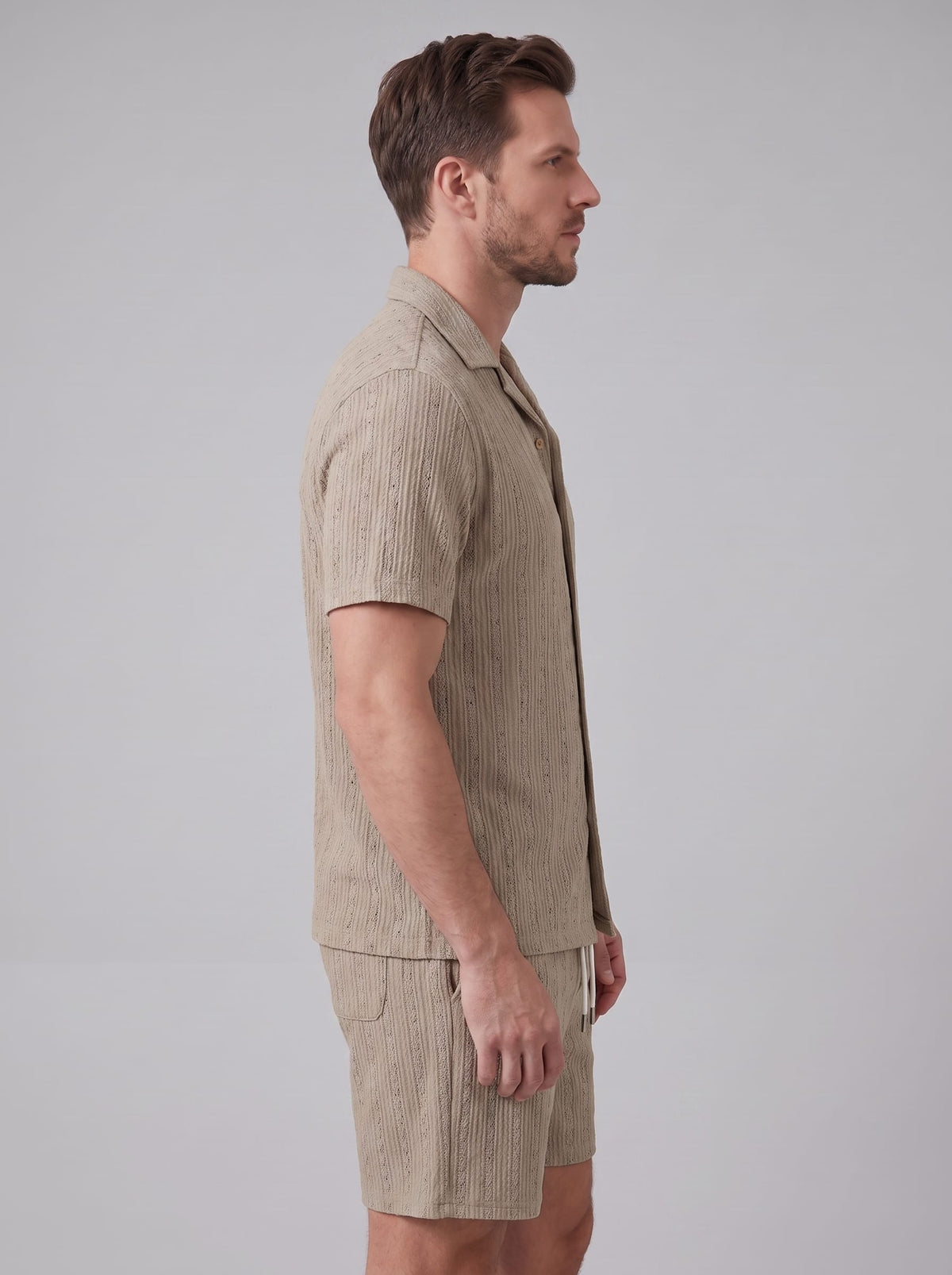 Herren Strickset mit Kubakragen | Björn_46