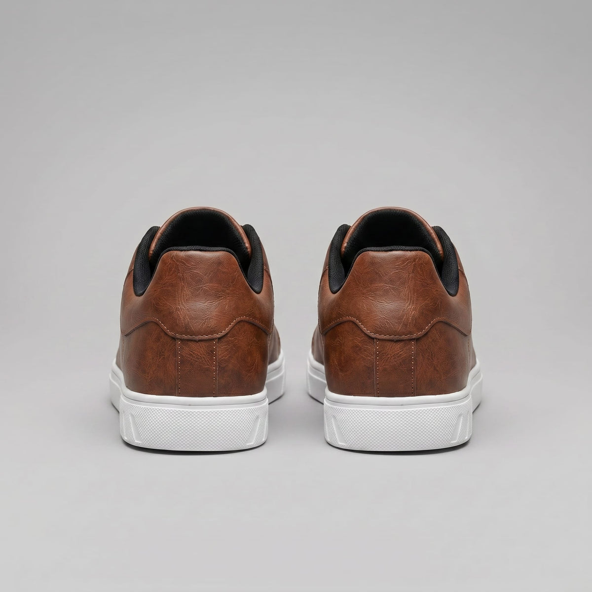 Herren Kunstledersneaker mit Kontrastsohle | Gustav