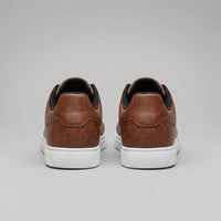Herren Kunstledersneaker mit Kontrastsohle | Gustav