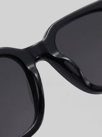 Herren Sonnenbrille eckig mit dunklen Gläsern | Hasso