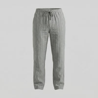 Herren Leinenhose mit Streifen und Kordelzug | Arnulf