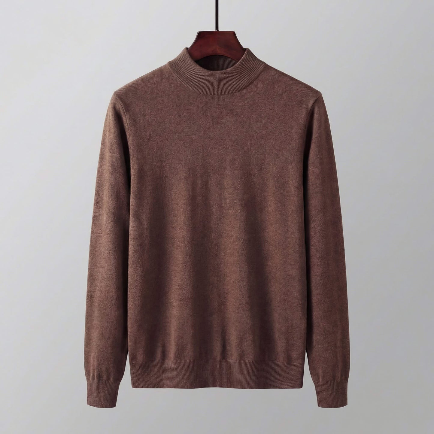 Herren Feinstrickpullover mit Stehkragen | Theo_2