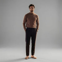 Herren Feinstrickpullover mit Stehkragen | Theo