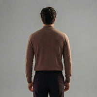 Herren Feinstrickpullover mit Stehkragen | Theo