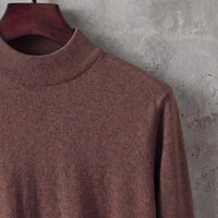 Herren Feinstrickpullover mit Stehkragen | Theo
