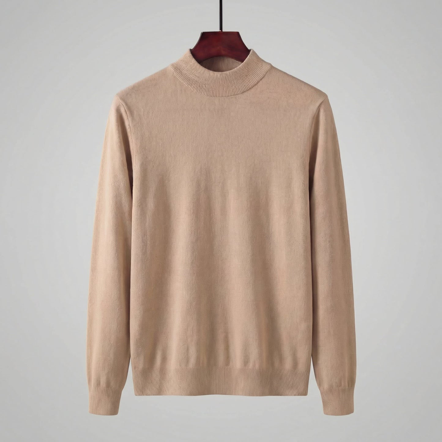 Herren Feinstrickpullover mit Stehkragen | Theo_8