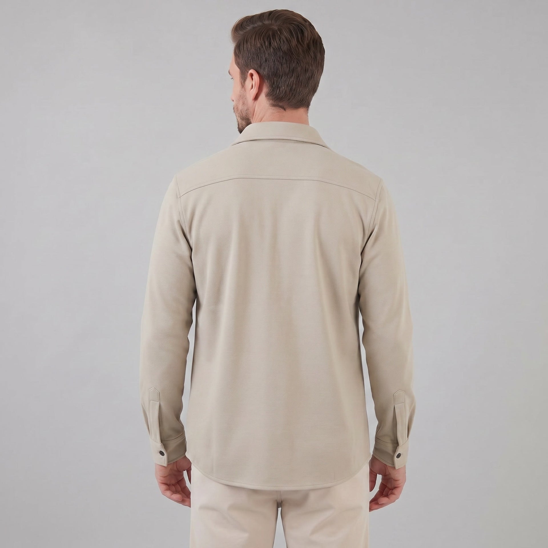 Herren Baumwoll-Overshirt mit Brusttaschen | Gerrit