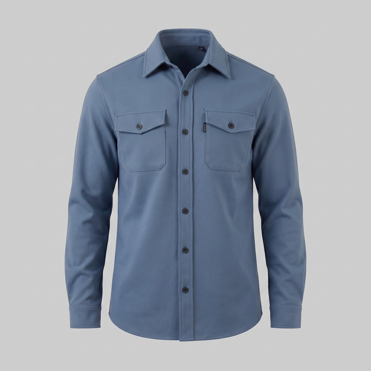 Herren Baumwoll-Overshirt mit Brusttaschen | Gerrit
