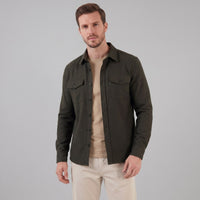 Herren Baumwoll-Overshirt mit Brusttaschen | Gerrit