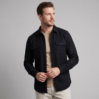 Herren Baumwoll-Overshirt mit Brusttaschen | Gerrit
