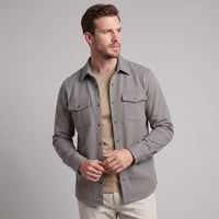 Herren Baumwoll-Overshirt mit Brusttaschen | Gerrit