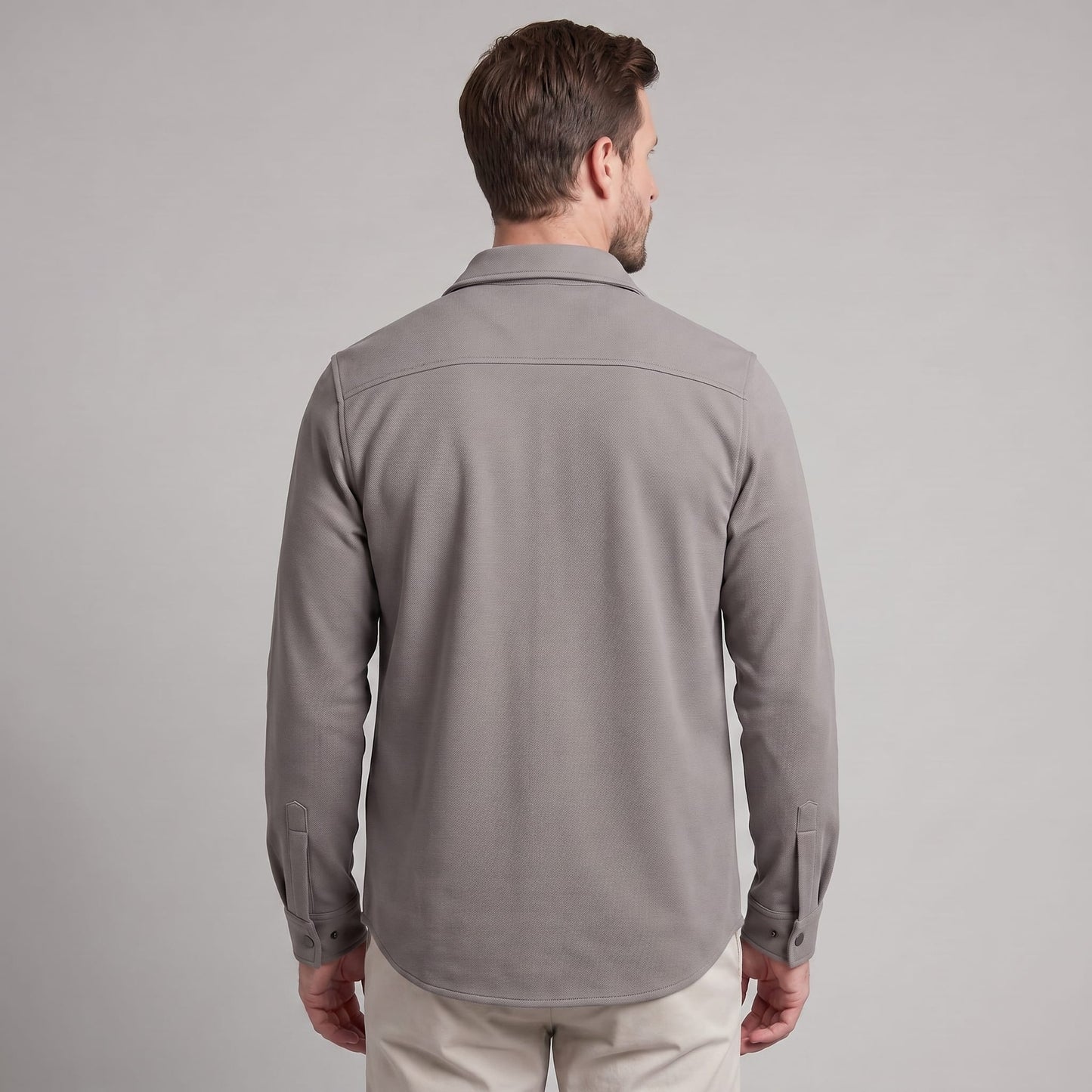 Herren Baumwoll-Overshirt mit Brusttaschen | Gerrit_27
