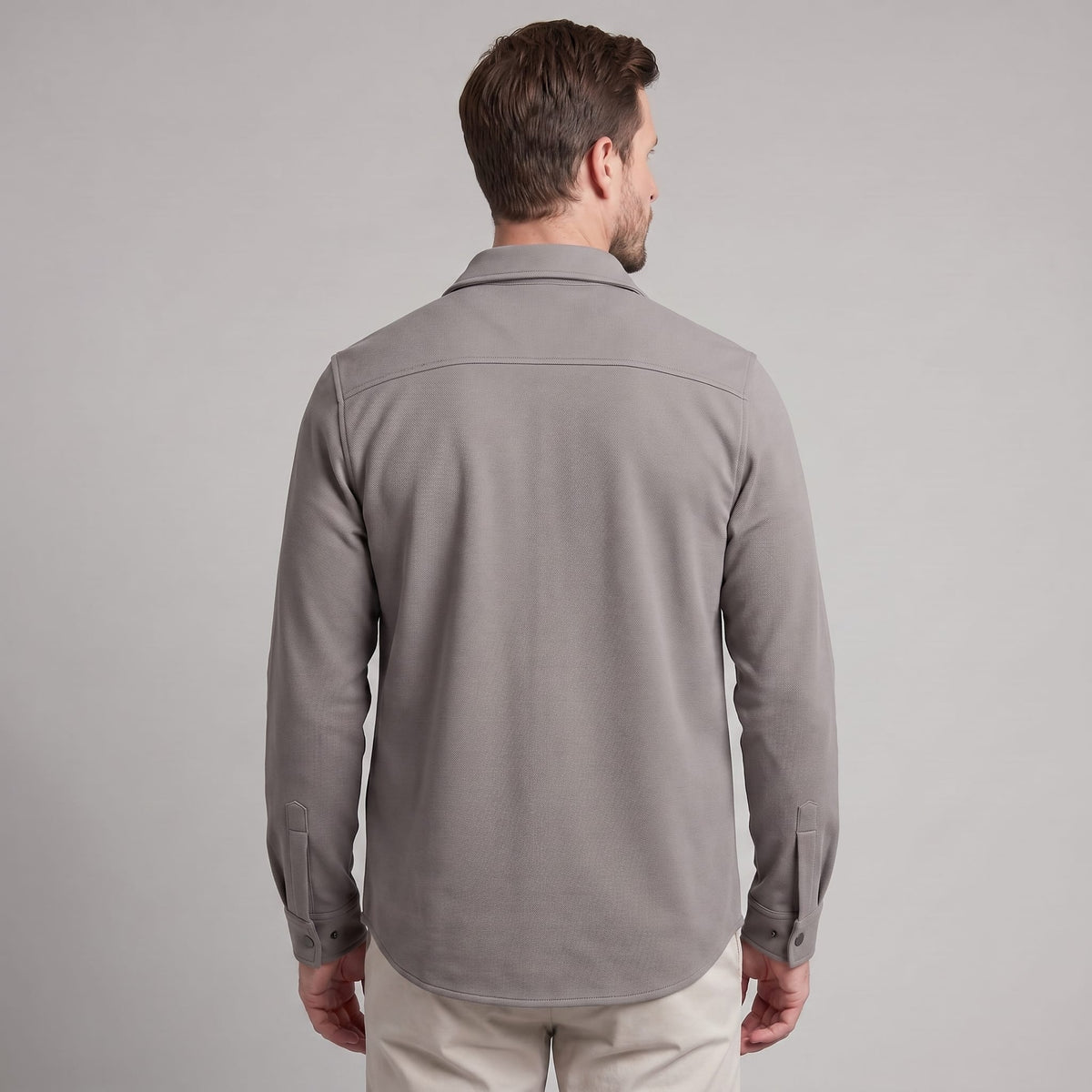 Herren Baumwoll-Overshirt mit Brusttaschen | Gerrit