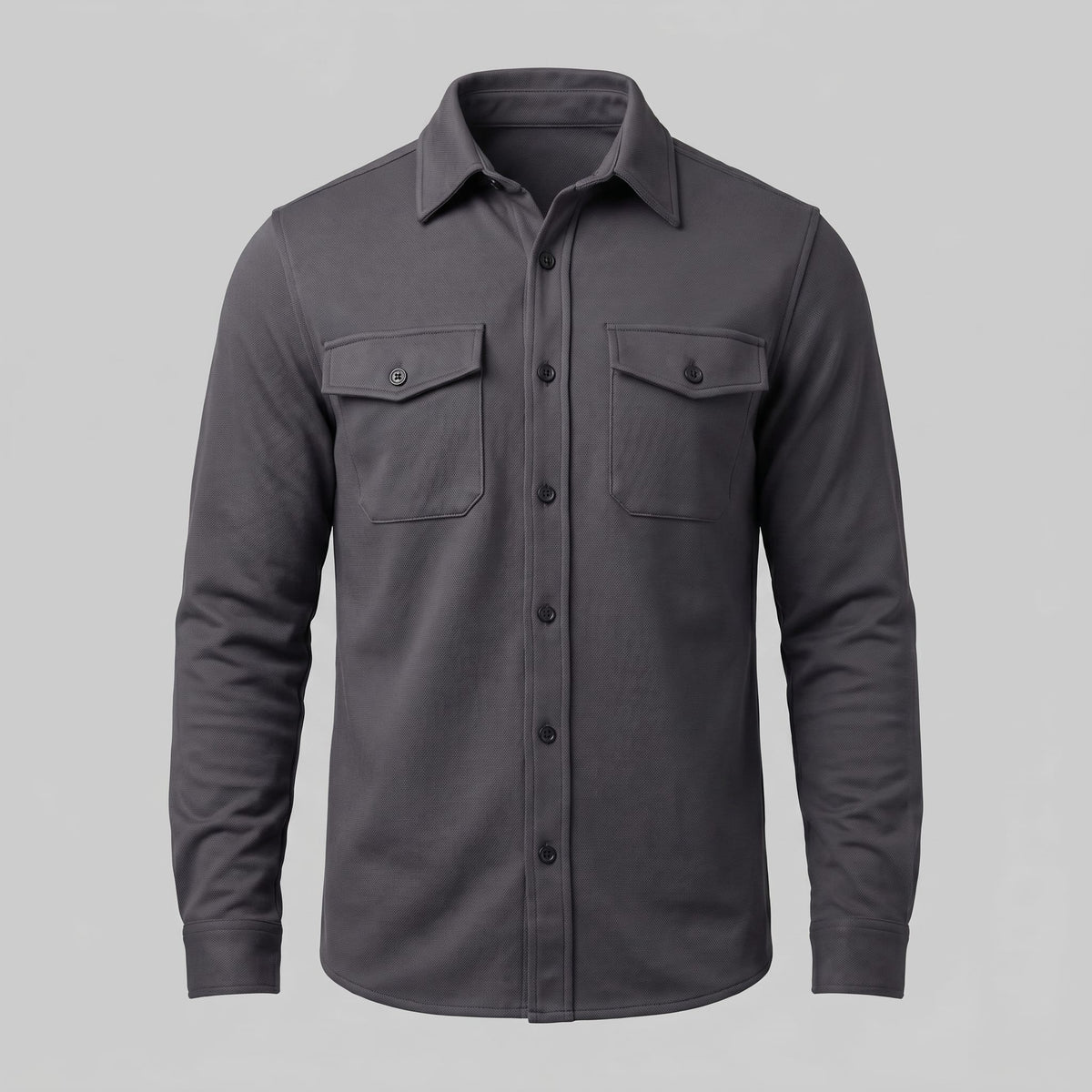 Herren Baumwoll-Overshirt mit Brusttaschen | Gerrit