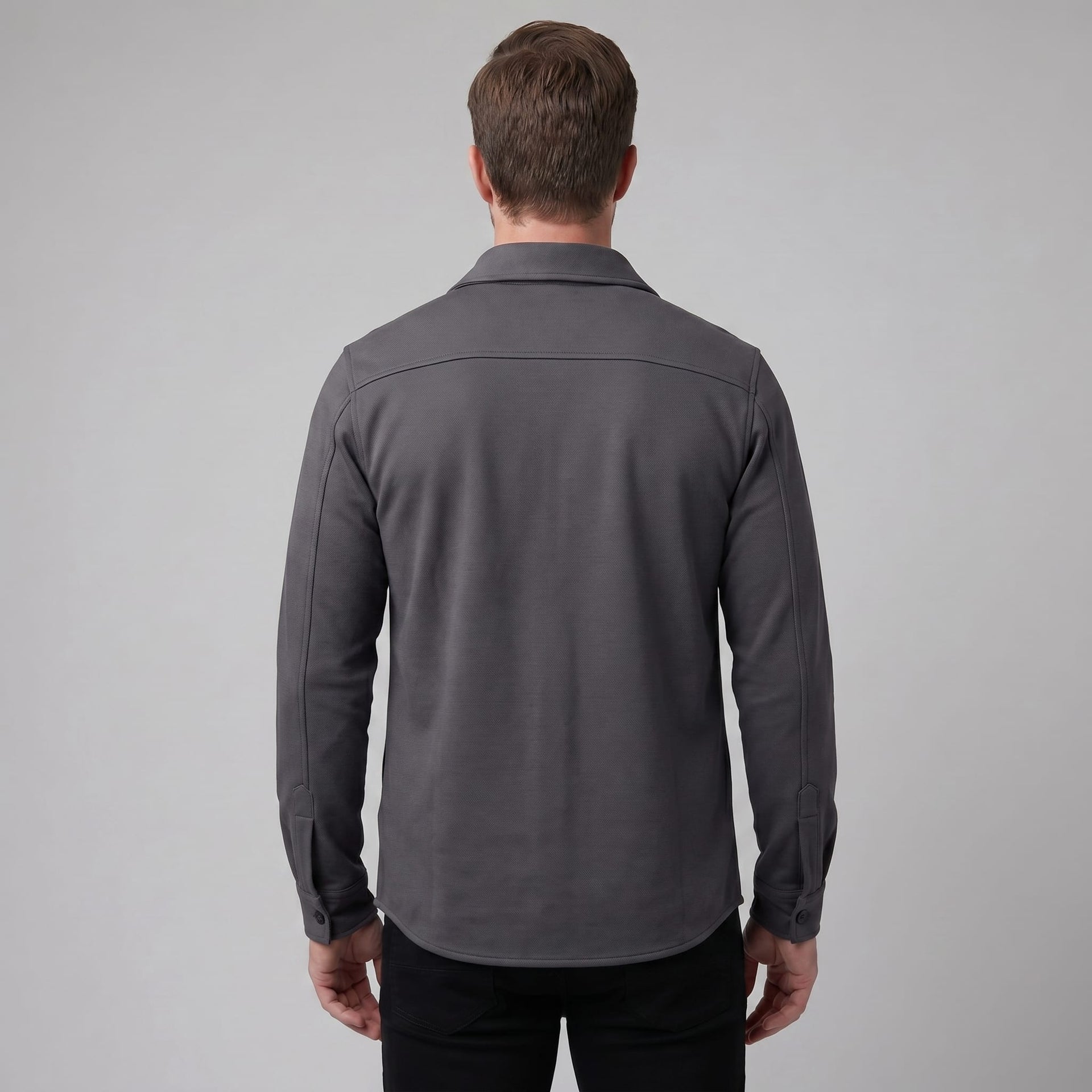 Herren Baumwoll-Overshirt mit Brusttaschen | Gerrit