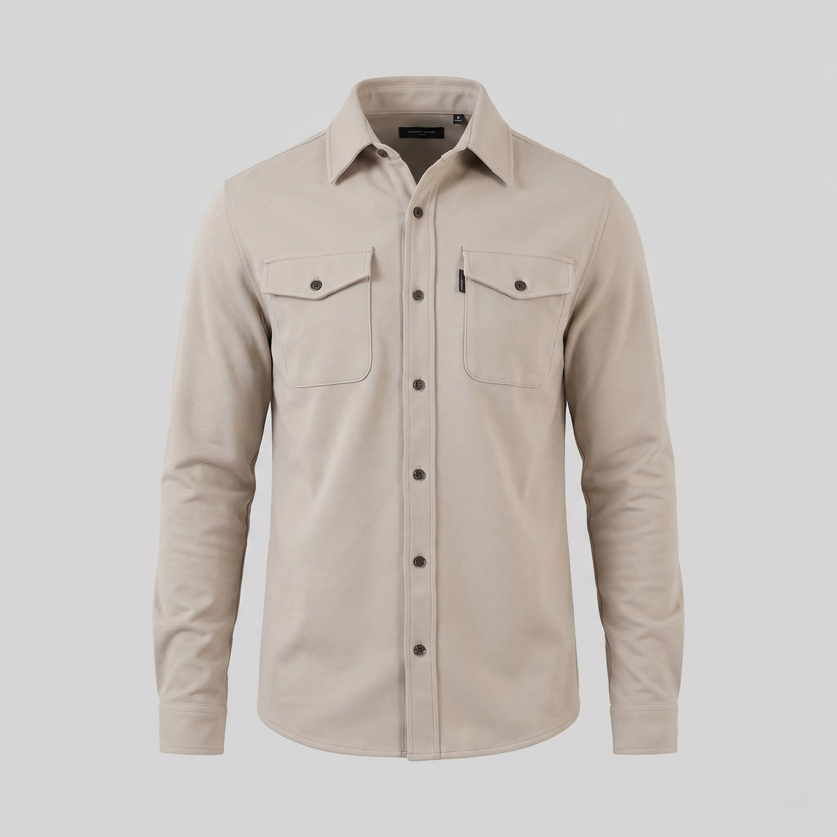Herren Baumwoll-Overshirt mit Brusttaschen | Gerrit