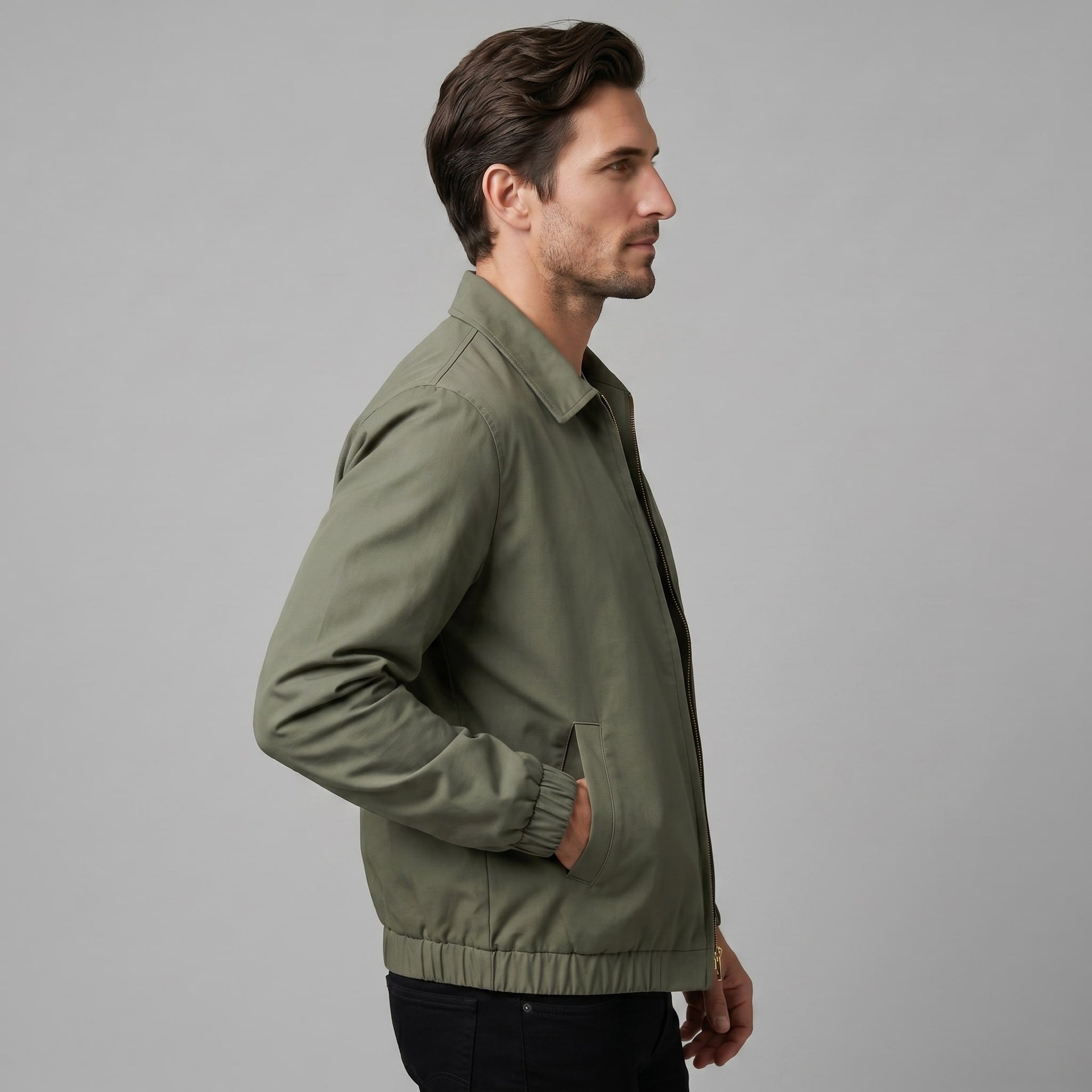 Herren Blouson mit Hemdkragen | Alexander