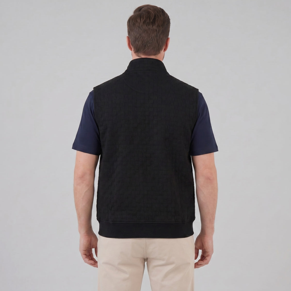 Herren Strickweste mit Stehkragen | Alfons_18