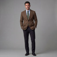 Herren Sakko Fischgrat Regular Fit | Christof