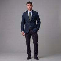 Herren Sakko Fischgrat Regular Fit | Christof