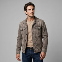 Herren Jeansjacke im Used-Look | Alfred
