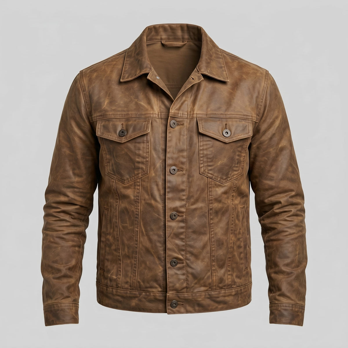 Herren Jeansjacke im Used-Look | Alfred_11