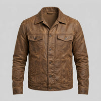 Herren Jeansjacke im Used-Look | Alfred