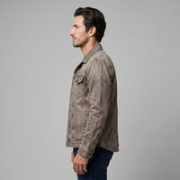 Herren Jeansjacke im Used-Look | Alfred