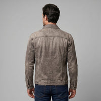 Herren Jeansjacke im Used-Look | Alfred