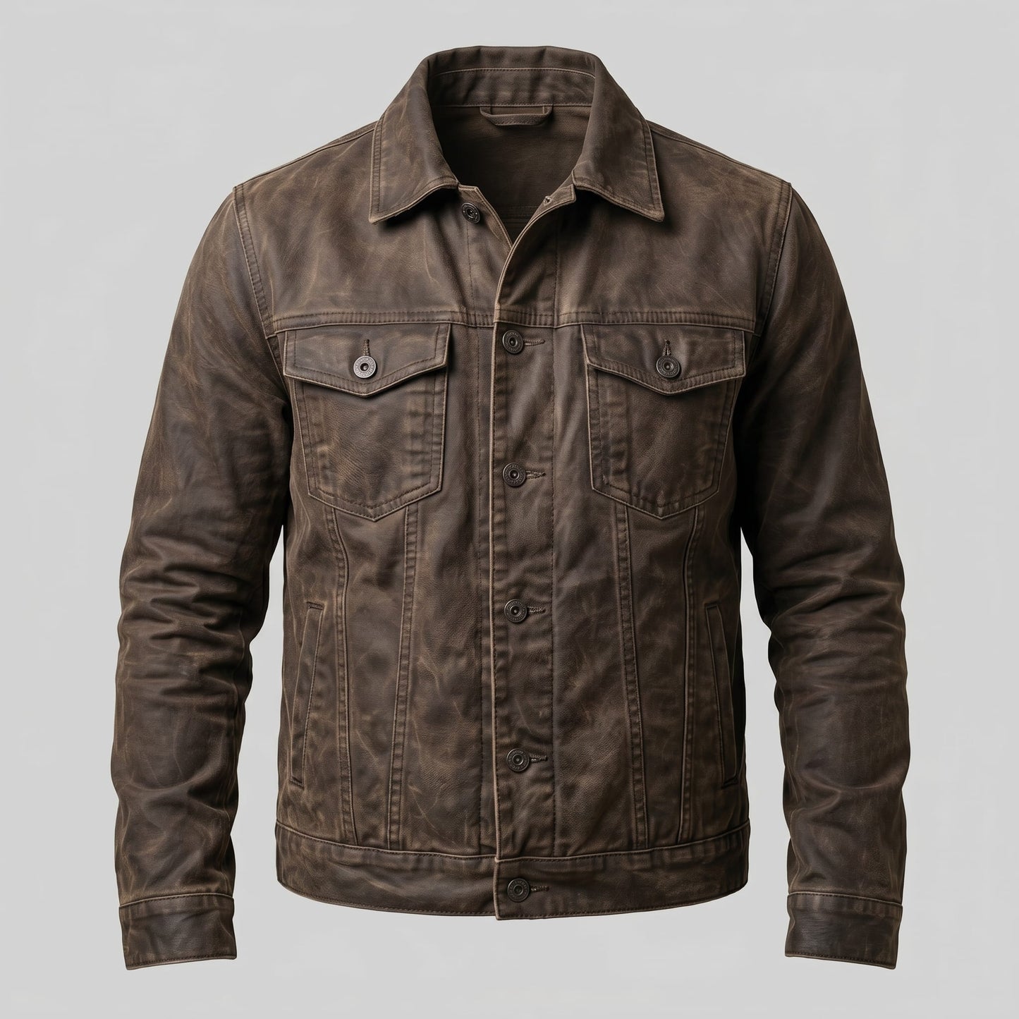 Herren Jeansjacke im Used-Look | Alfred_6