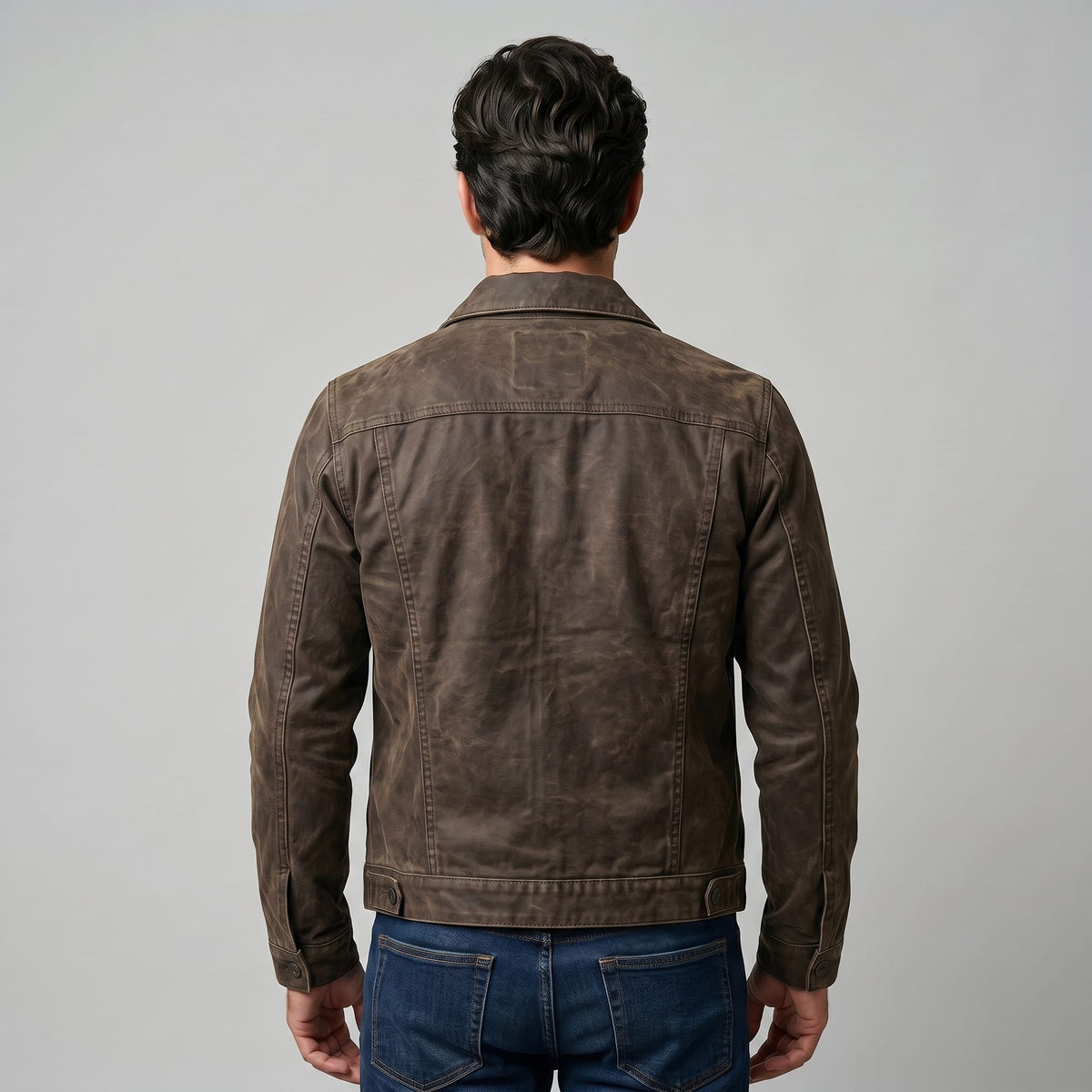 Herren Jeansjacke im Used-Look | Alfred_9