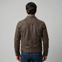 Herren Jeansjacke im Used-Look | Alfred