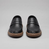 Herren Kunstlederloafer Vintage mit Penny-Riegel | Enno