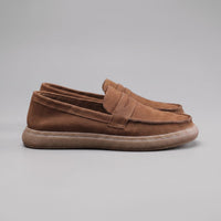 Herren Kunstlederloafer Vintage mit Penny-Riegel | Enno